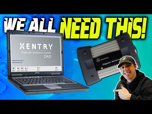 This STAR XENTRY DAS C3 KIT is AMAZING! - (Mercedes Benz Diagnostic TOOL)