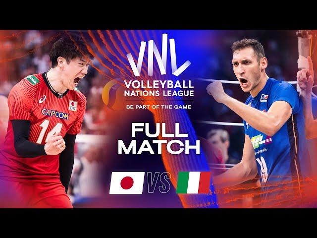  JPN vs.  ITA - Bronze Medal Match | Men's VNL 2023 | Full Match