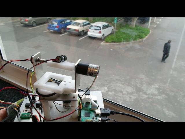 Laser Tracking System -using OpenCV 3.1 and Raspberry Pi 3