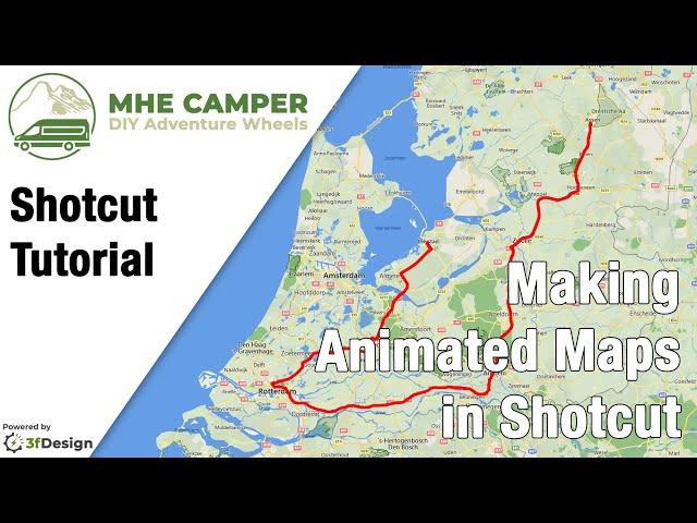 Shotcut Tutorial - Making Animated Maps