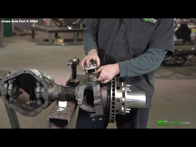 Dana 60 King Pin Spring Eliminator Kit Install - Crane Axle