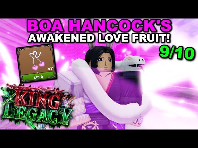 Awakening The *NEW* LOVE Fruit In Roblox King Legacy Update 5... Here's What Happened