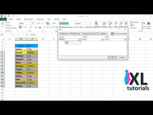 How To Sort Data By Color In Excel