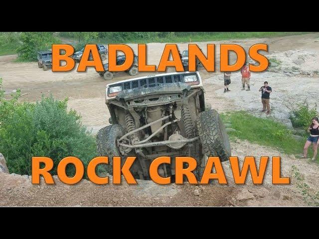 Jeep Cherokee XJ & ZJ Rock Crawling - Badlands Off Road Park 2019