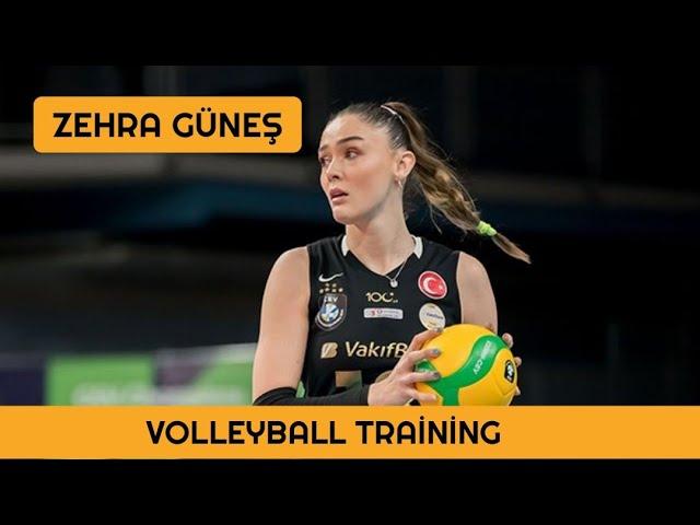 Zehra Gunes Volleyball Training #vakifbanksk #volleyball #canlı #zehragüneş #vargas #zehragunes