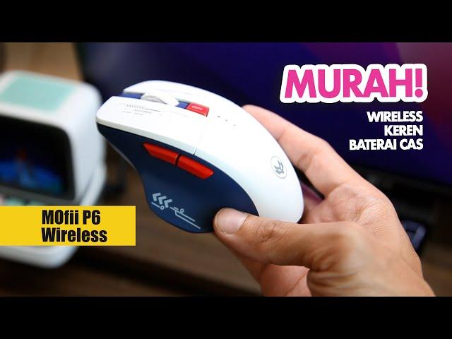 Mouse Wireless Gaming 90 ribuan MOfii P6 / Goojodoq Murah Kece