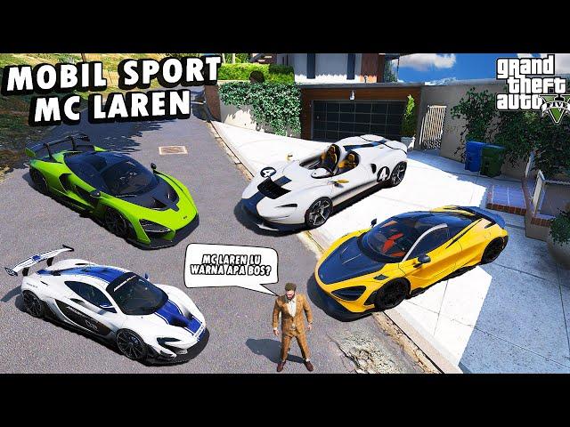 Jadi RAJA CRYPTO !!! Aku Berhasil Koleksi SEMUA MOBIL MC LAREN TERKEREN di GTA 5