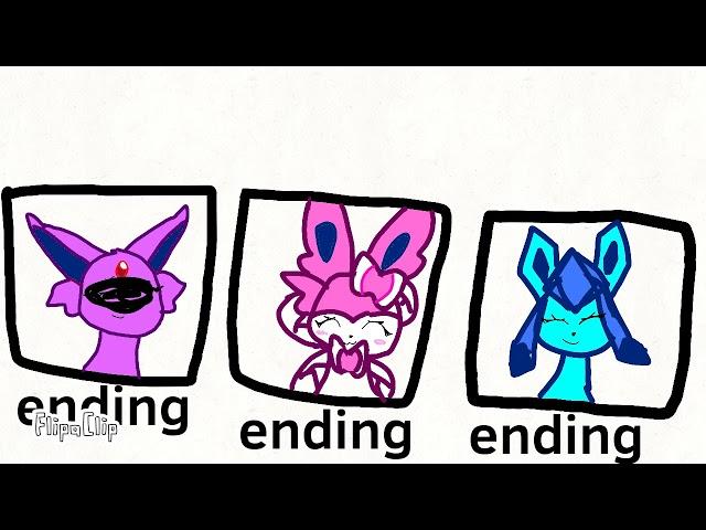 ending ending endings//pokemon#sylveon #pokemon #glaceon #expeon#flipaclip