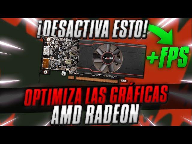  Cómo OPTIMIZAR tu TARJETA GRÁFICA AMD y GPU INTEGRADA   ¡AUMENTAR LOS FPS EN TODOS LOS JUEGOS!