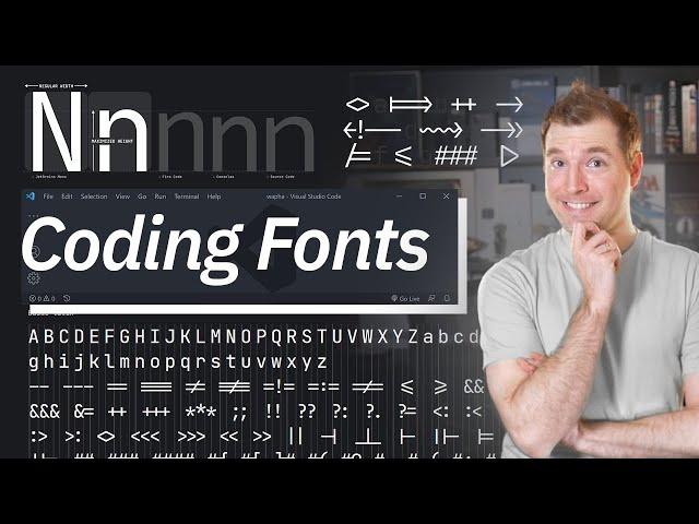 Programming fonts developers should use for coding