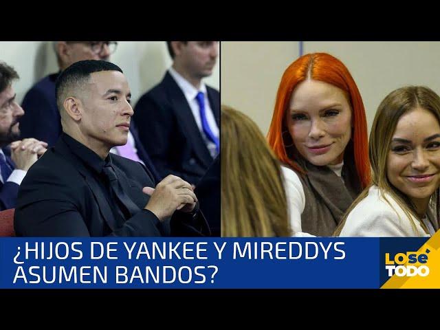 LA HIJA DEL MATRIMONIO LLEGÓ CON SU MADRE, DADDY YANKEE ESTUVO ACOMPAÑADO DE SU HIJO, JEREMY