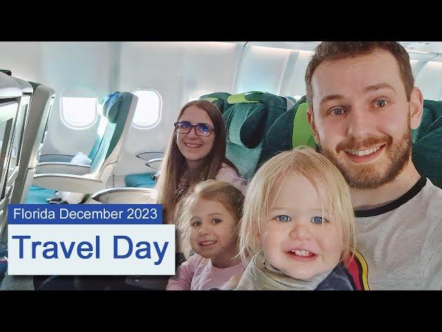 Florida Travel Day ️ Aer Lingus | Dublin to Orlando | December 2023