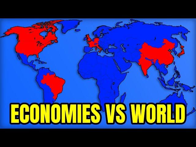 What If The Top 10 Economies Went To War With The World?