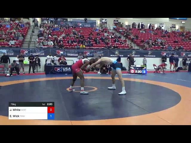 79 Kg Round Of 16 - Jaison White, New England RTC Vs Evan Wick, SoCal RTC  -  TMWC