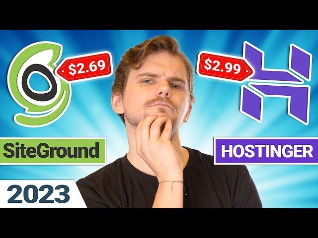 I Compared Siteground vs Hostinger To Find The BEST WEB HOSTING In 2025