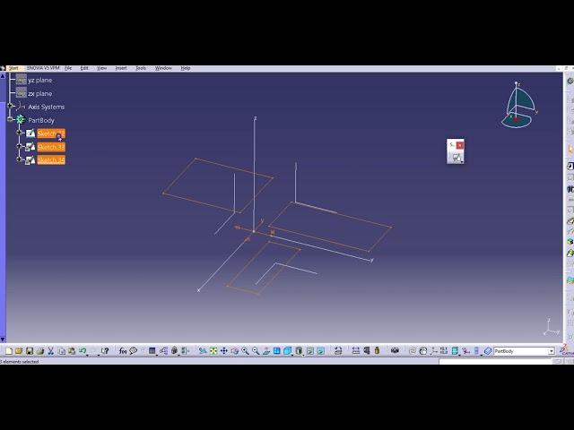 CATIA Sketcher concepts I Sketch Vs Positioned Sketch