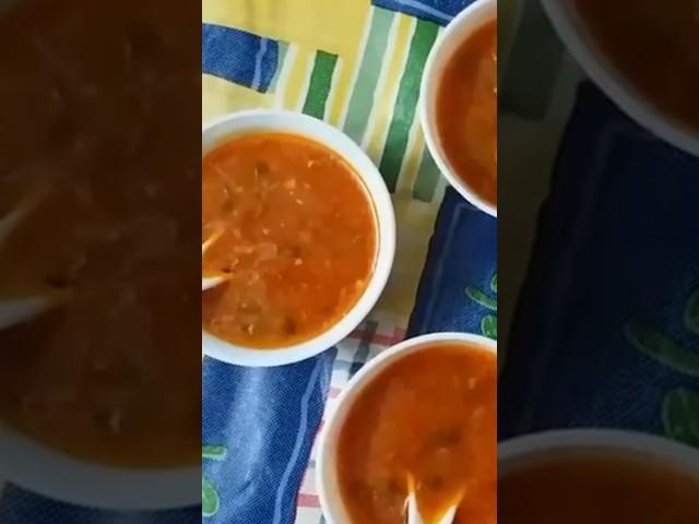 Restaurants style soup|chicken hot and sour soup| chicken hot and sour soup recipe