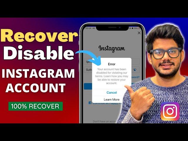 Instagram Account Disabled how to get back | How to Recover Disabled Instagram Account (Reactivate)