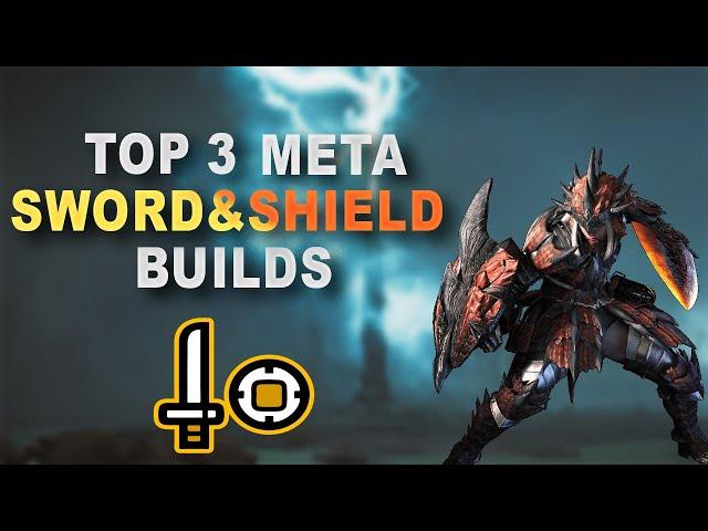 Top 3 Meta Sword And Shield Speed Run Builds [Monster Hunter Wilds]