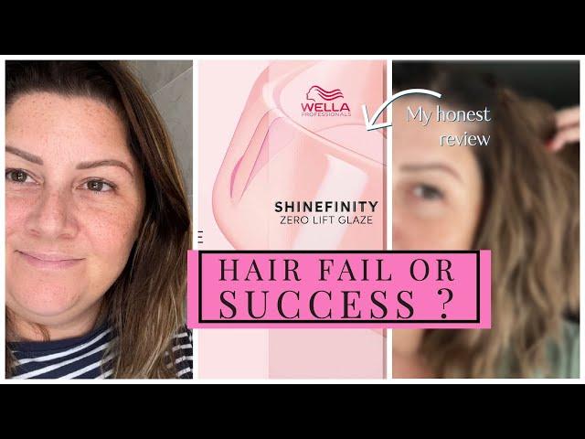 WELLA SHINEFINITY HAIR TONER REVIEW - SUCCESS OR EPIC FAIL ??