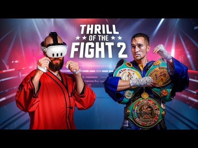 I Challenged a PRO Boxer to a VR Boxing Fight [TOTF2]