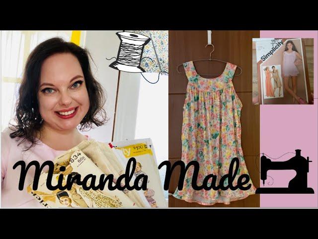 Sewing a Vintage Nightgown