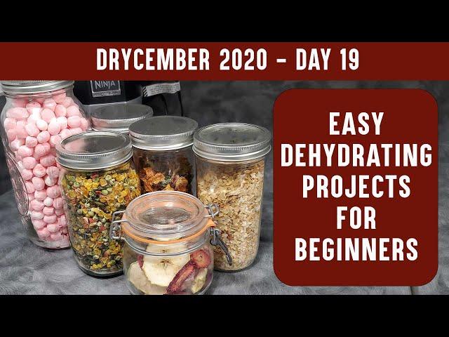 EASY DEHYDRATING PROJECTS FOR BEGINNERS: Learn to Dehydrate with Easy Recipes - DRYCEMBER