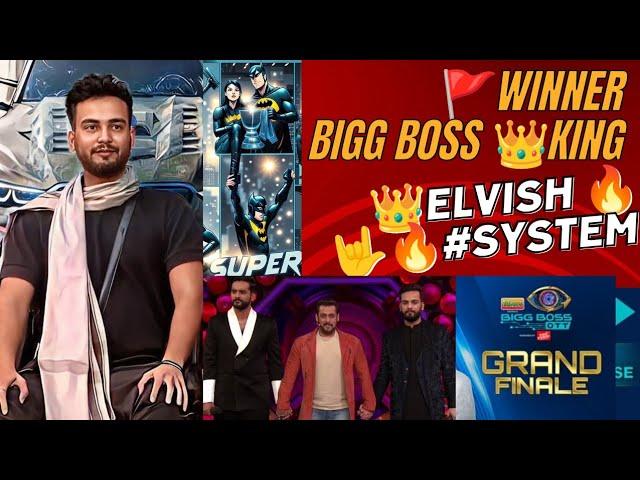 THE BIGG BOSS OTT-2 FINALE || The_BB || Winning Moment @ElvishYadavVlogs @FukraInsaan  #bbott2