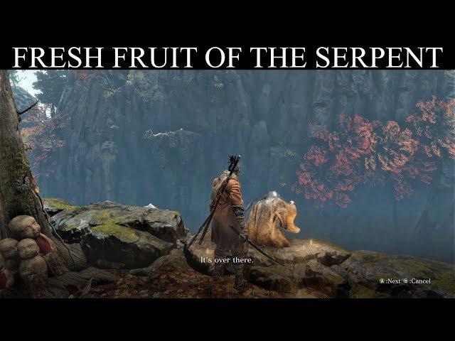 Sekiro: Fresh Fruit of the Serpent (Fresh Serpent Viscera) - Old Lady Quest