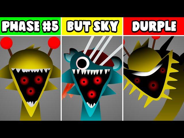 Incredibox Sprunki: Phase 5 But Everyone Is Sky VS But Everyone Is Durple