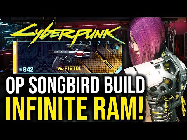 The Most OP Netrunner Build in Cyberpunk 2077! PATCH 2.0! (Songbird Build)