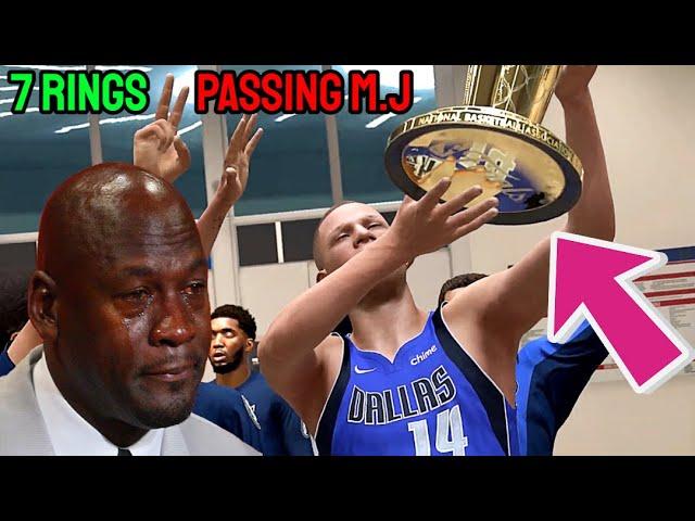WHAT HAPPENS AFTER WIN 7 RINGS AND PASS JORDAN ON GOAT LIST (NBA 2k24 next gen)