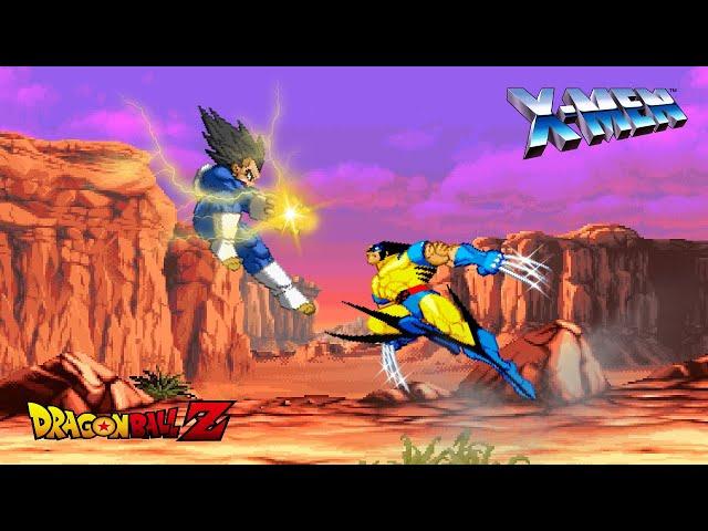 Wolverine vs Vegeta l Marvel Super Heroes X Dragon Ball Z & Super l Toei Animation X Marvel Comics