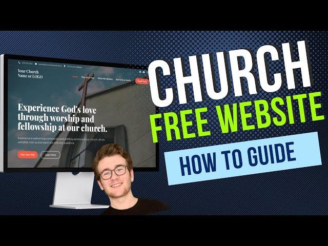 Free Church Website Template for 2024 [Complete Guide to Build Your Church Website]