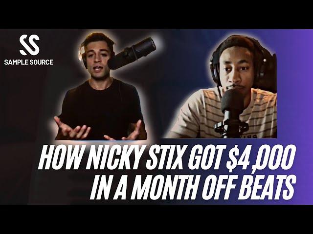 Started Selling Beats in 2021 and makes $4,000 [] Interview w/ Nicky Stix