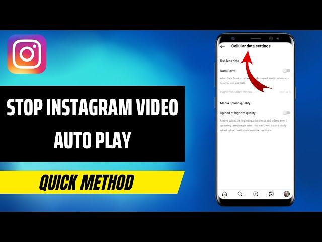 How To Stop Instagram Video Auto play