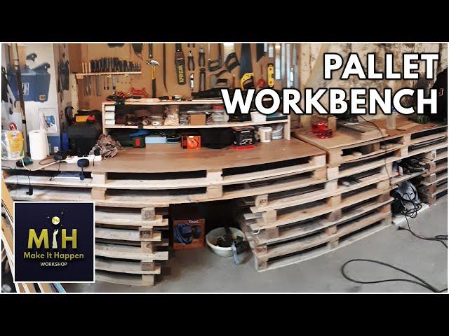 WORKSHOP SET UP - using PALLET WOOD