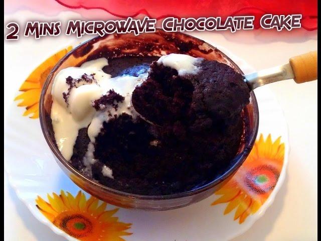 Chocolate Cake Recipe / 2 Mins Microwave Chocolate Cake Recipe / Tasty Appetite