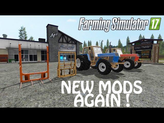 NEW MODS AGAIN in Farming Simulator 2017 | NEW TRACTOR FINALLY | PS4 | Xbox One