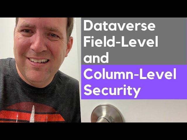 Column and Field Security in Power Apps Dataverse [Tutorial]