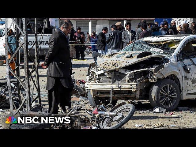 Pakistan hit by deadly bomb attacks on eve of national elections