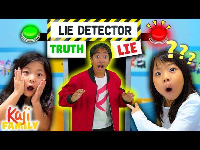 Is Ryan LYING? Kaji Family Lie Detector