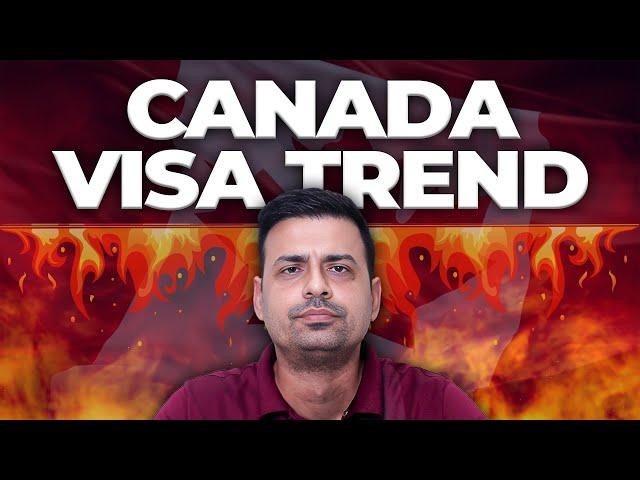 Canada Updated Visa Trend And Processing Time | Canada Visa Updates 2024 | Rajveer Chahal