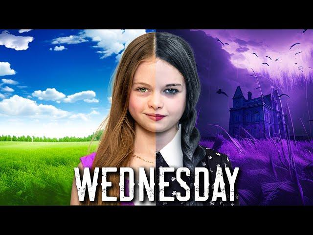 Transforming My Daughter Into Wednesday Addams *not emotional *
