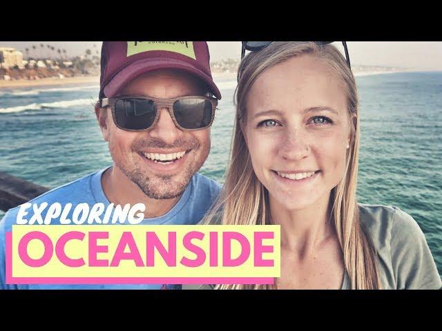 Exploring Oceanside, California  The Strand, Oceanside Pier & Veggie Grill RV Life Full Time