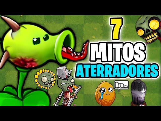 7 MITOS ATERRADORES de Plantas Vs Zombies 1 que Fueron Creados por FANS Y Tal Vez NO Lo Sabías!!