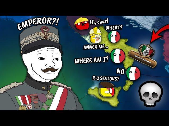 HOI4 : Rise of Real One Italian EMPIRE In Kaiserreich!