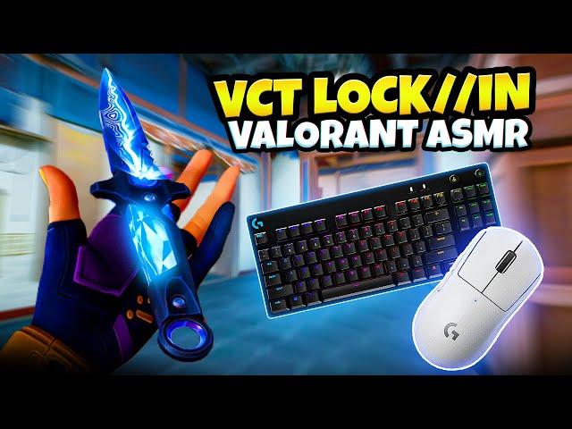 YENİ VCT LOCK//IN BIÇAK "ASMR" OYNAYIŞ | VALORANT