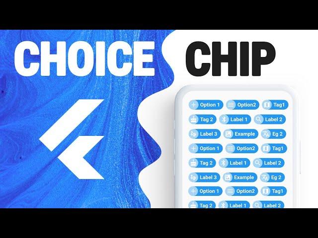 Flutter ChoiceChip Widget