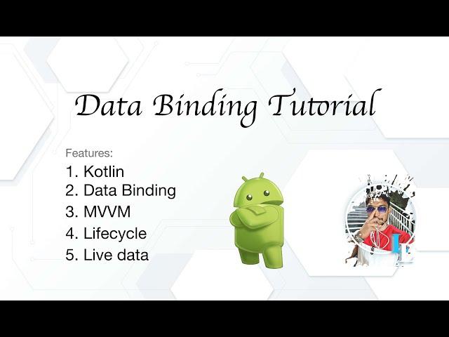 Android DataBinding in Kotlin With MVVM, Lifecycle, Live data